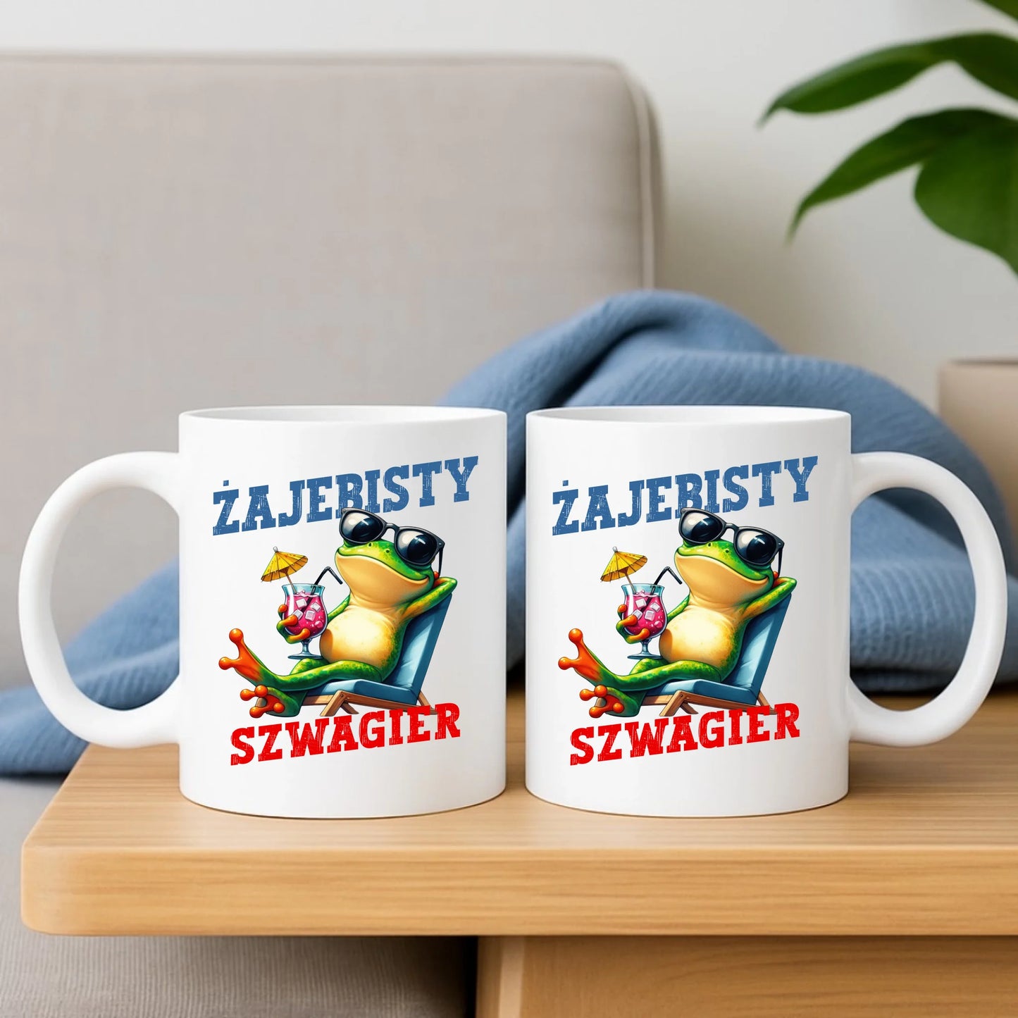 Kubek - Żajebisty Szwagier - prezent dla szwagra DSZ01 - StoryCups.pl