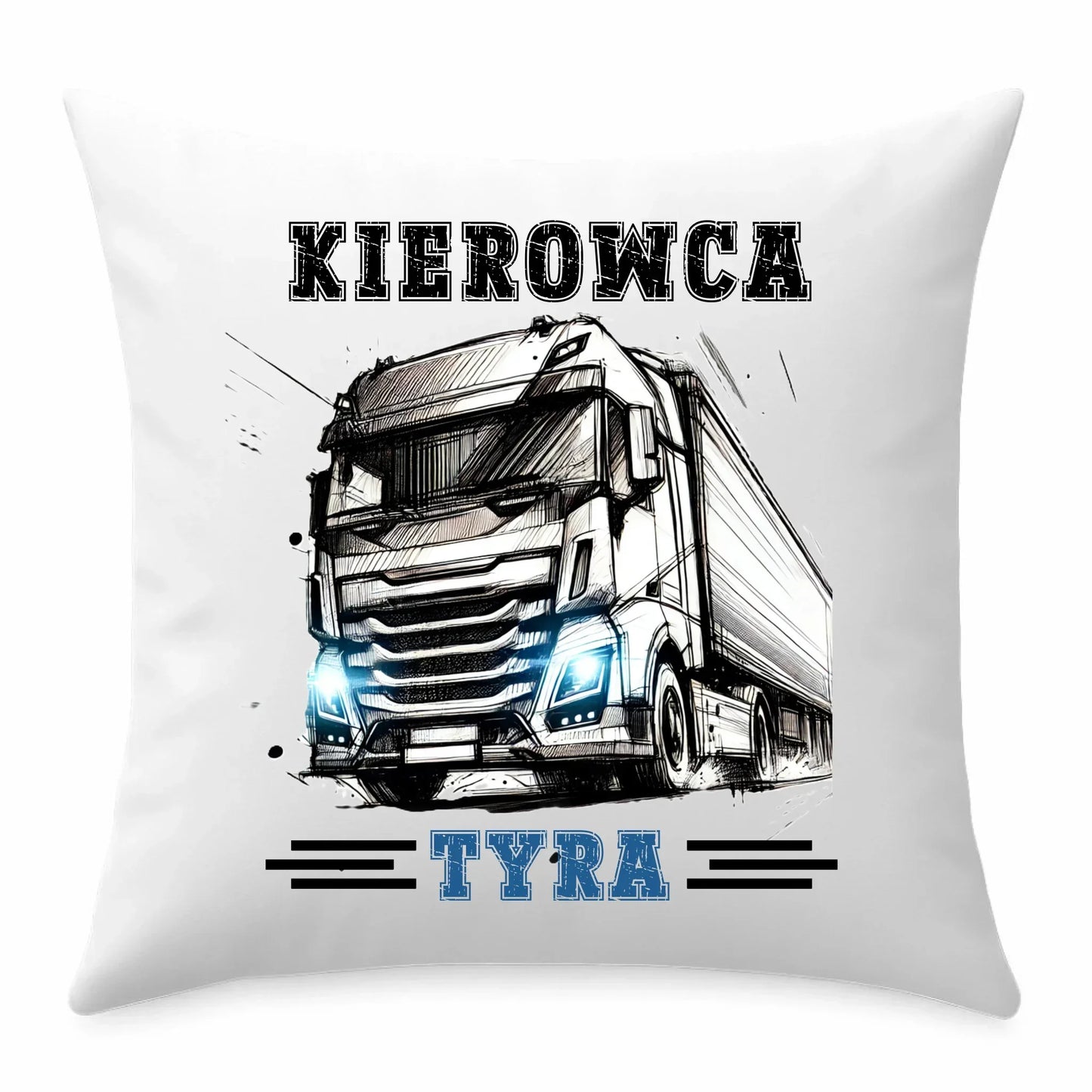 Kierowca tyra | Poduszka dla kierowcy tira ZKT07 - StoryCups.pl