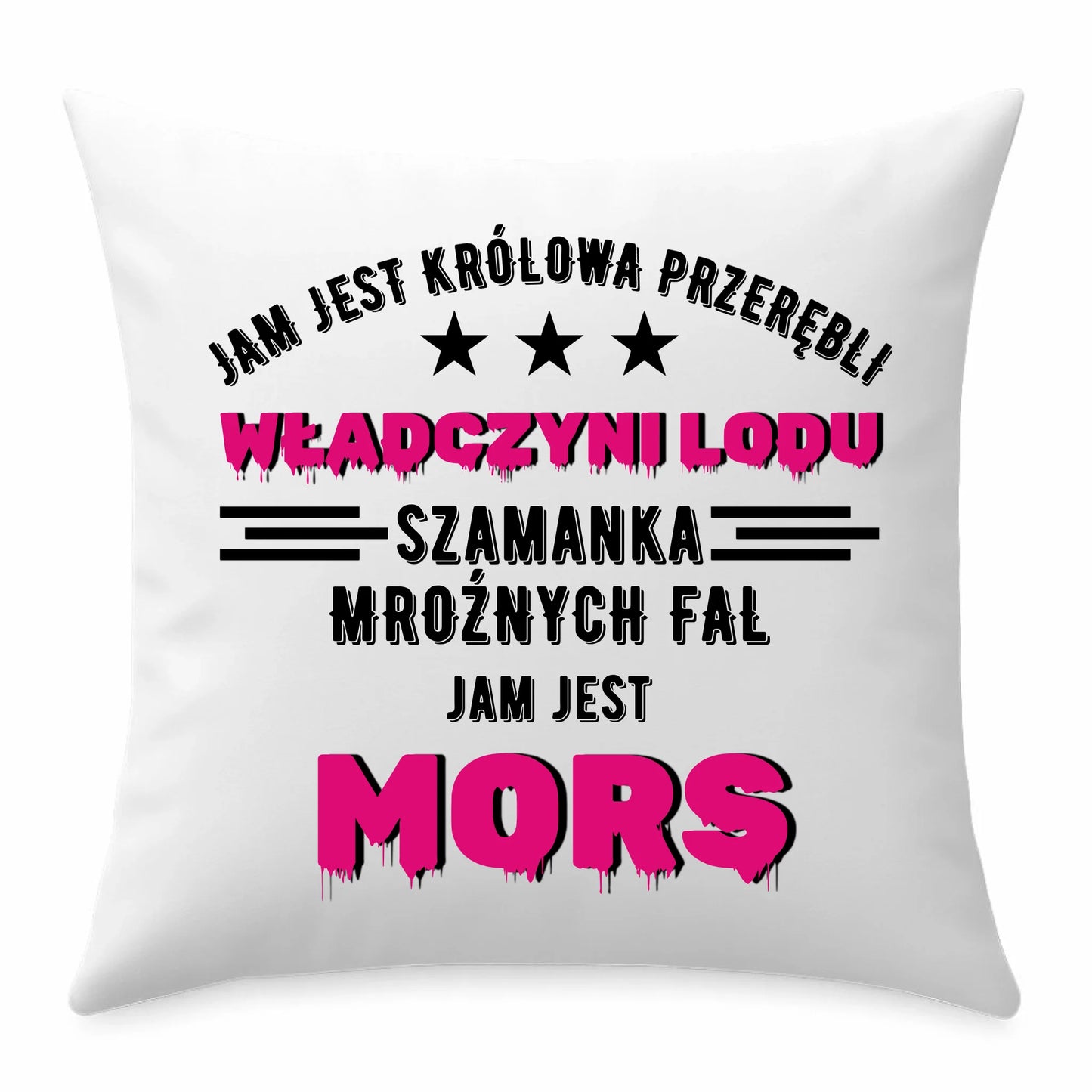 Poduszka z nadrukiem na prezent "Jasiek"