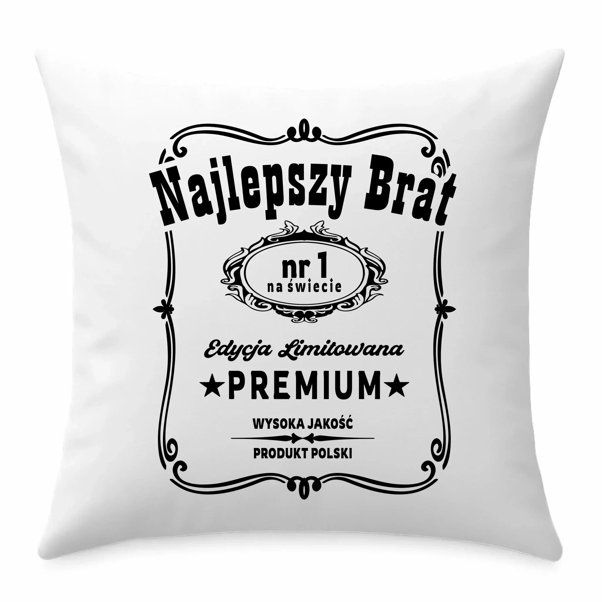 Najlepszy brat | Poduszka prezent dla brata DB02 - StoryCups.pl
