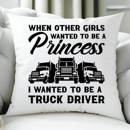 I wanted to be a truck driver | Poduszka dla kierowcy tira ZKT08 - StoryCups.pl