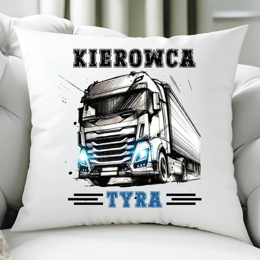 Kierowca tyra | Poduszka dla kierowcy tira ZKT07 - StoryCups.pl