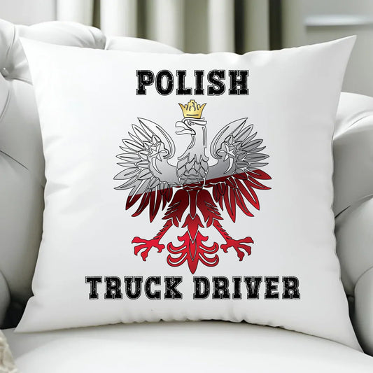 Polish Truck Driver | Poduszka dla kierowcy tira ZKT06 - StoryCups.pl