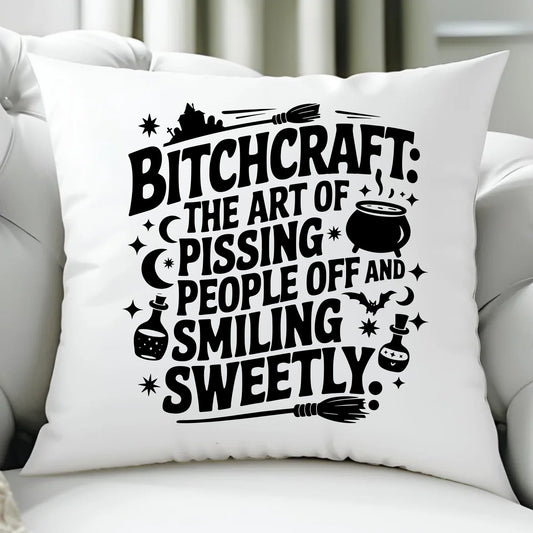 Poduszka na Halloween - Bitchcraft HL25 - StoryCups.pl