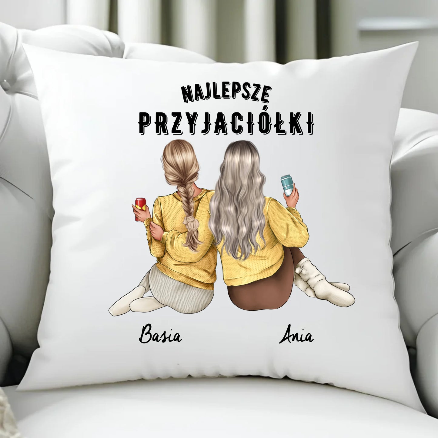 Poduszka z nadrukiem na prezent