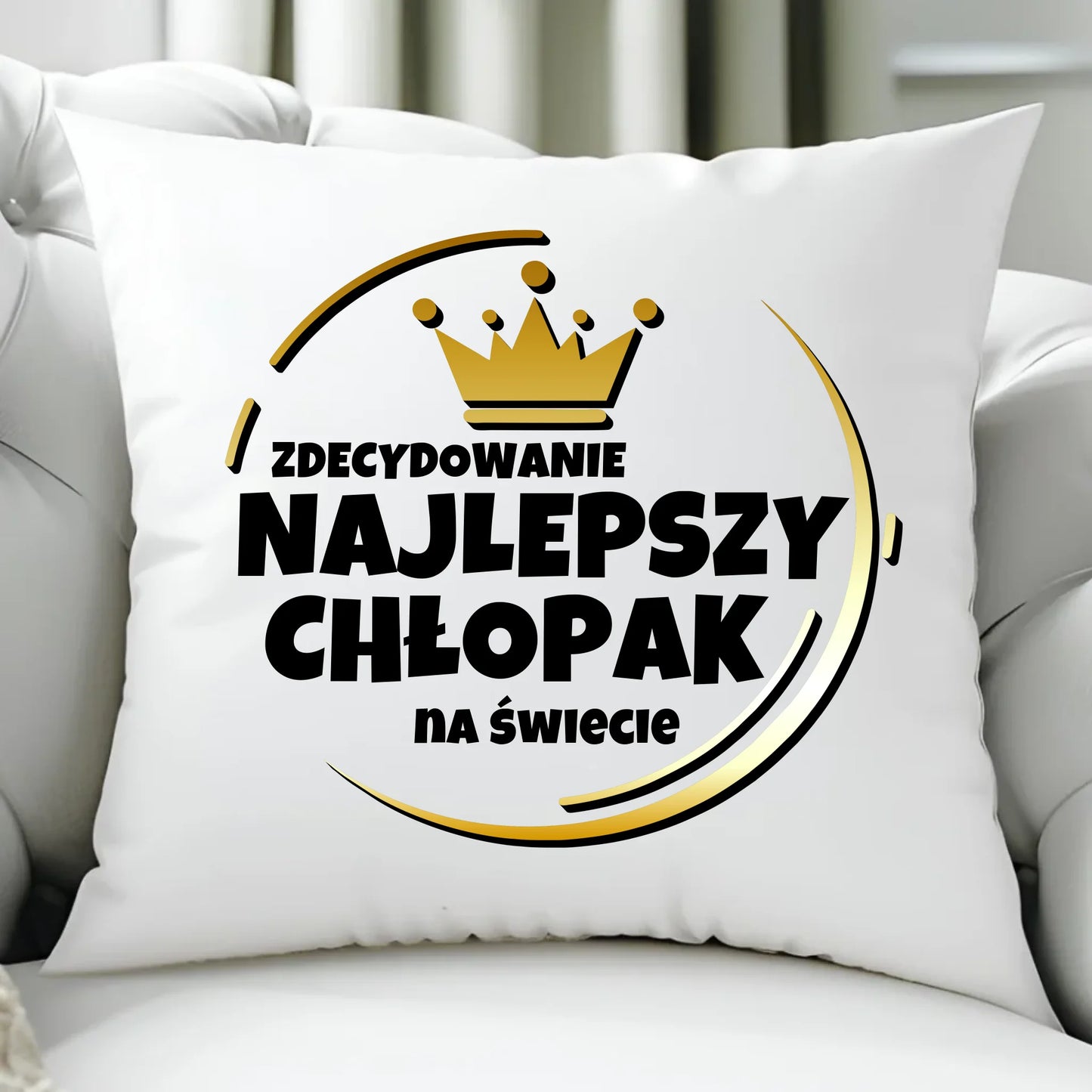 Poduszka z nadrukiem na prezent
