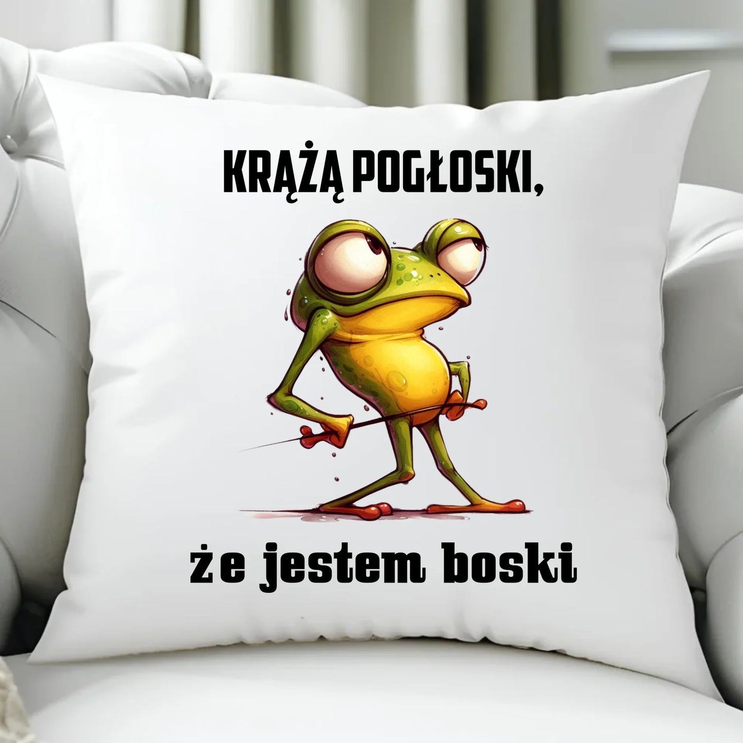 Poduszka z nadrukiem na prezent