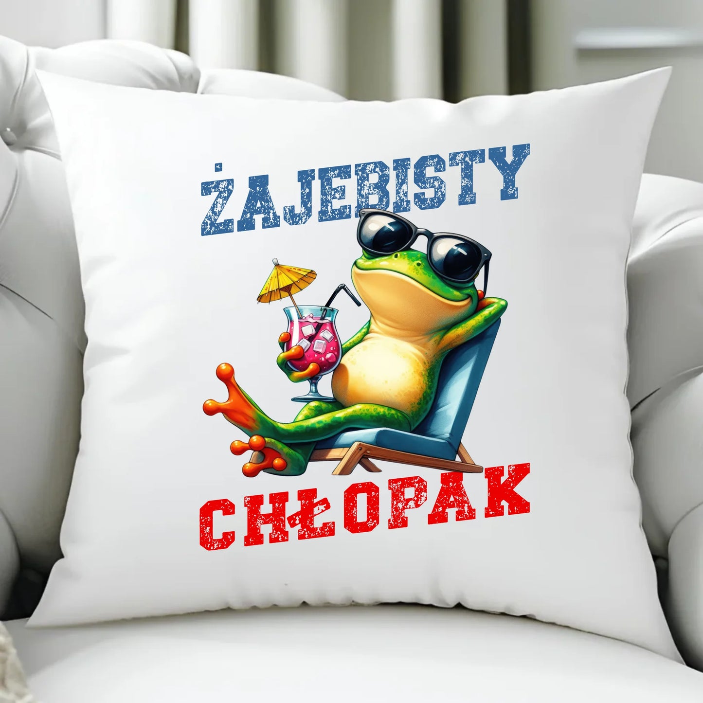 Poduszka z nadrukiem na prezent