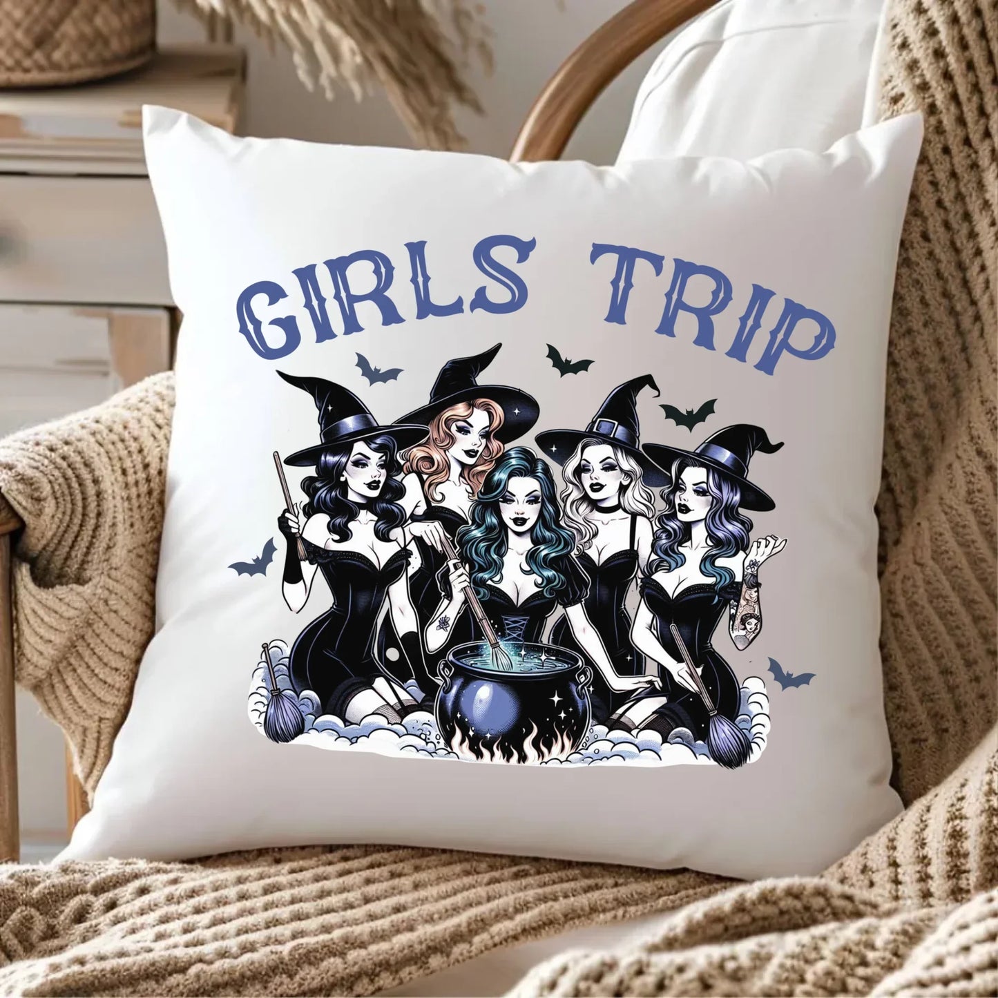 Girls Trip | Śmieszna poduszka dla kobiety HL16 - StoryCups.pl