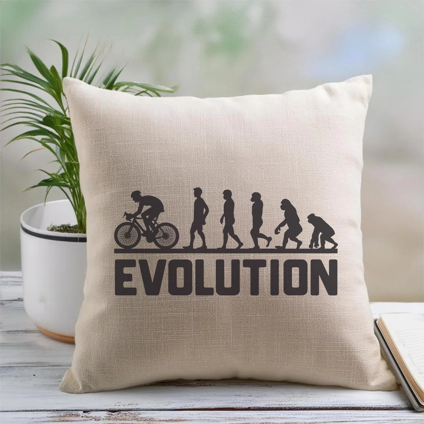 Ewolucja rowerzysty | Poduszka dla rowerzysty HR04 - StoryCups.pl