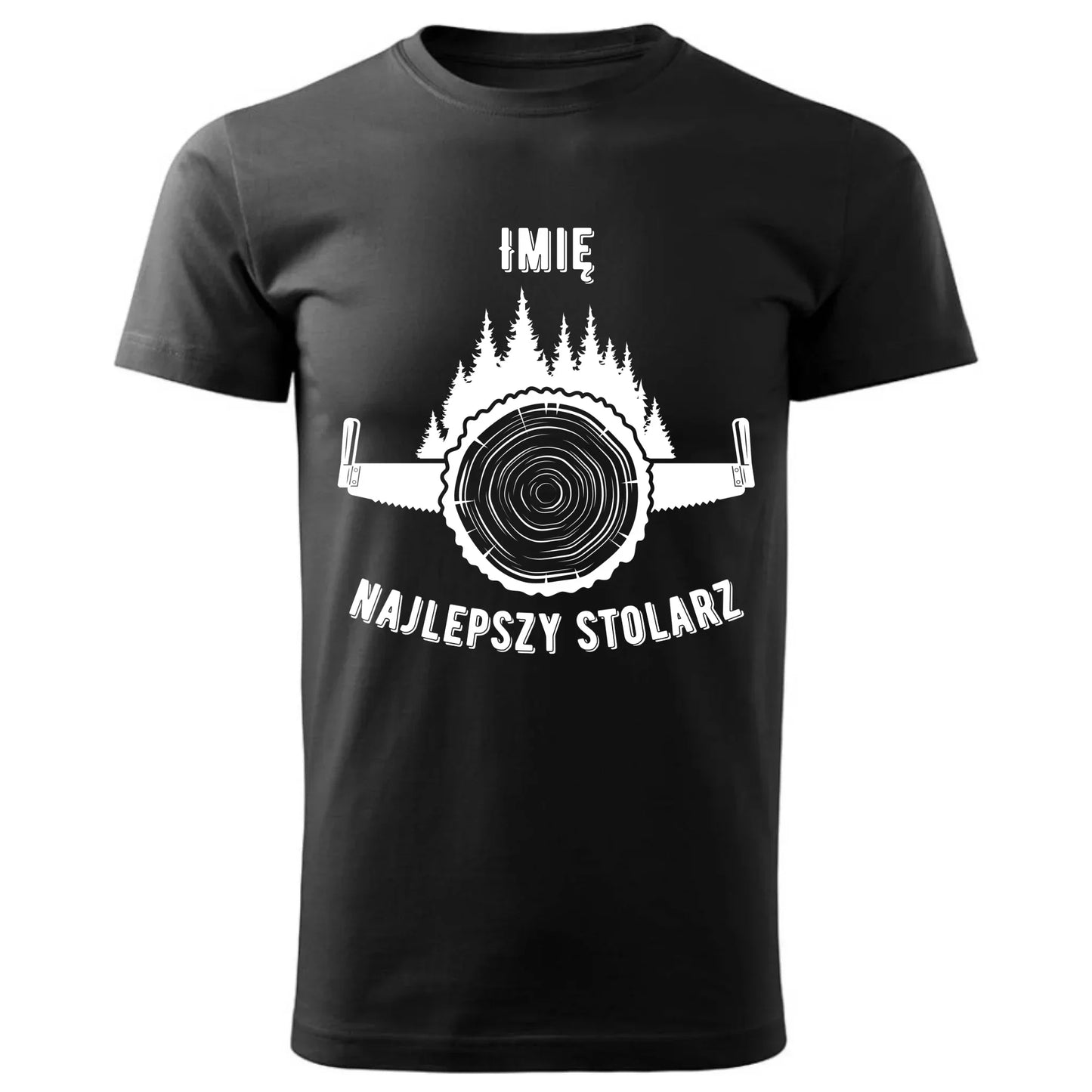 Najlepszy stolarz | Personalizowana koszulka męska dla stolarza ZS01 - StoryCups.pl