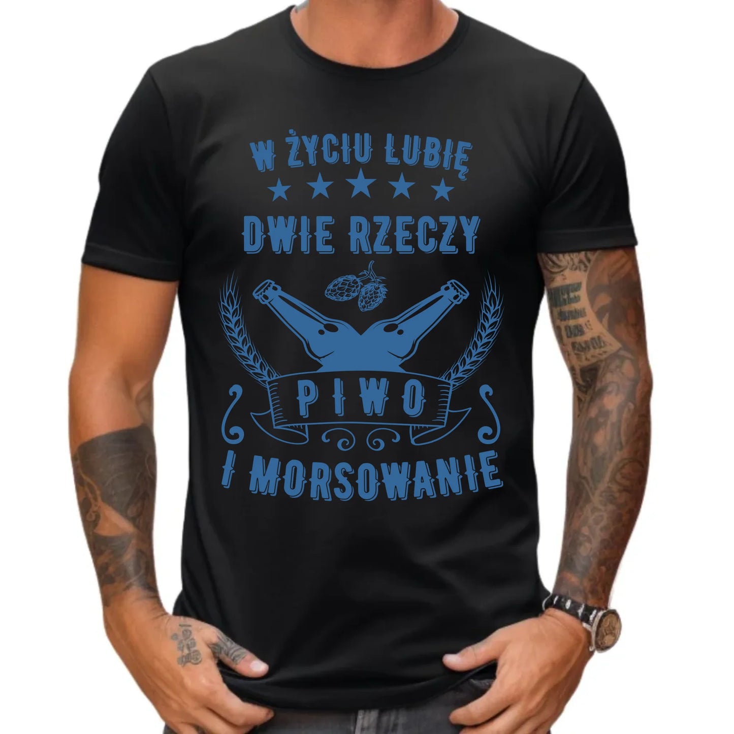 Koszulka męska z nadrukiem na prezent dla niego MĘŻCZYZNY