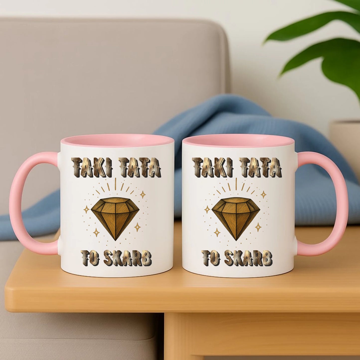 Personalizowany kubek dla taty na prezent Dzień Ojca Święta Urodziny