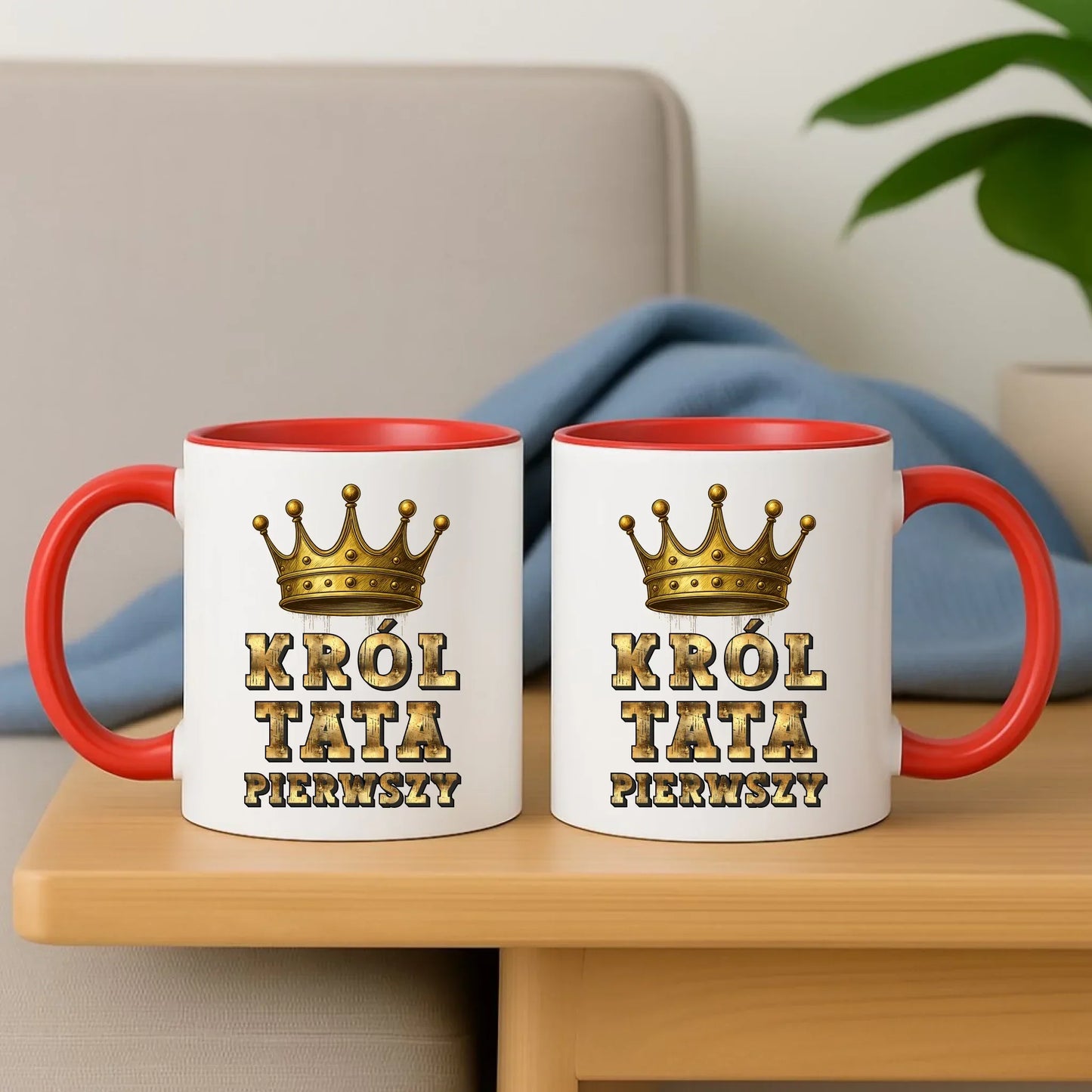 Król Tata Pierwszy | Kubek dla taty DT20 - StoryCups.pl