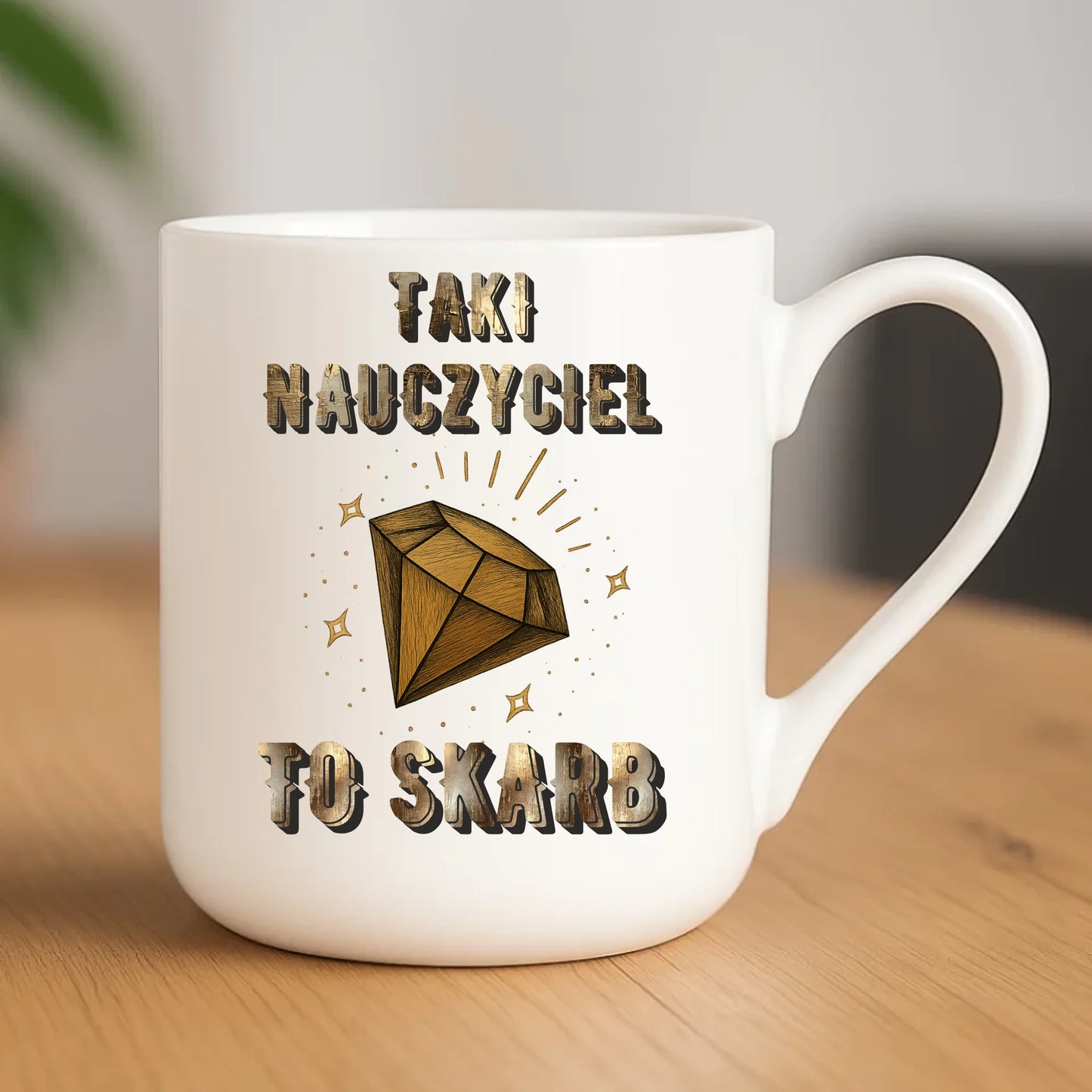 Kubek elegant prezent na zakończenie roku szkolnego dla nauczyciela