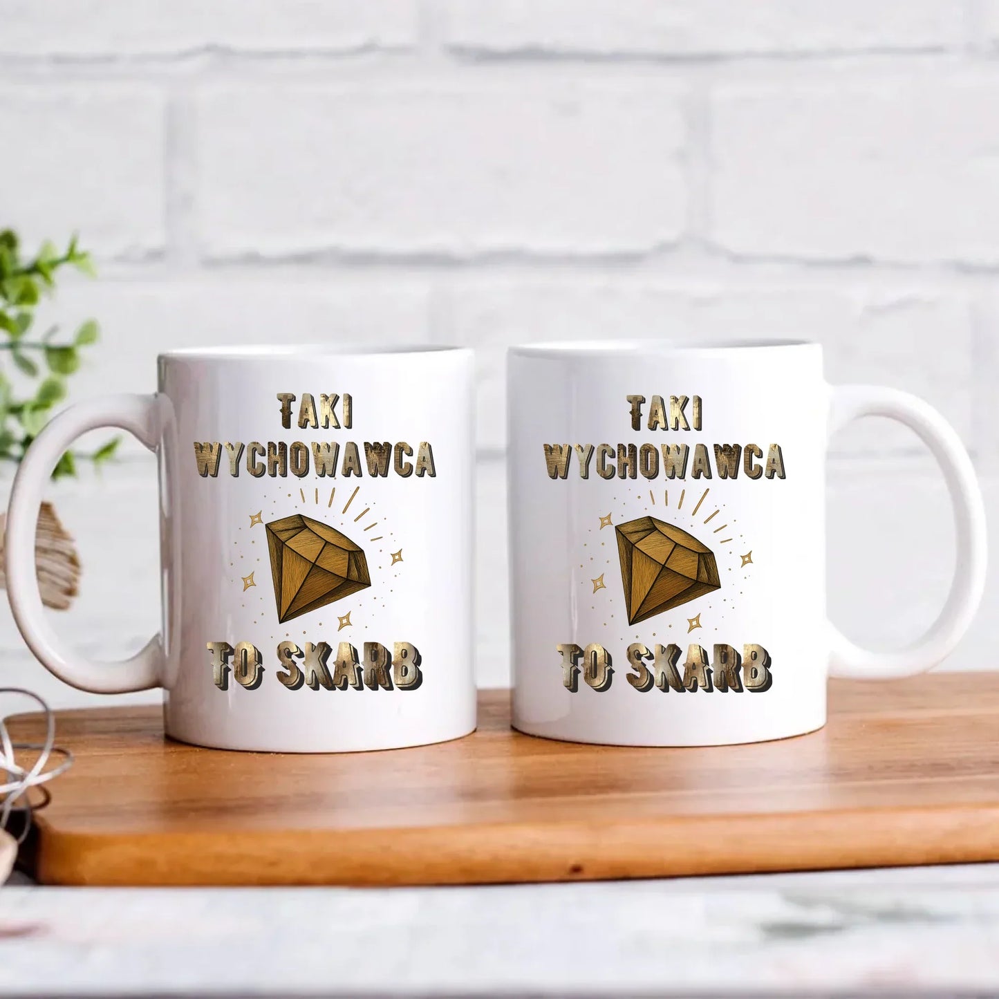 Taki wychowawca to skarb | Kubek wychowawcy N86 - StoryCups.pl