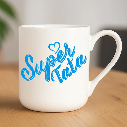 Super tata | Kubek elegant z nadrukiem dla taty DT21 - StoryCups.pl