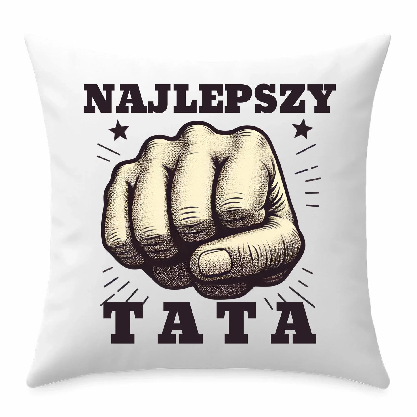 Najlepszy tata | Poduszka upominek dla taty DT22 - StoryCups.pl