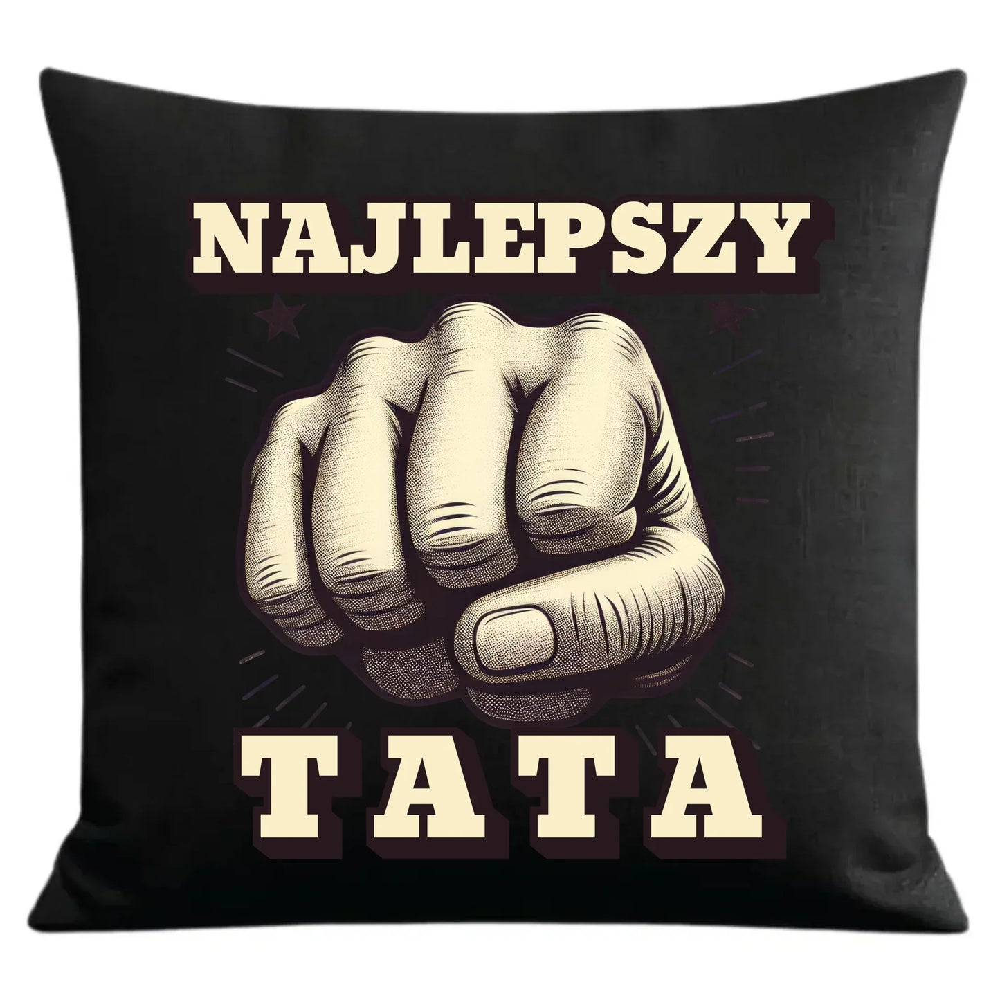 Najlepszy tata | Poduszka dekoracyjna dla taty DT22 - StoryCups.pl