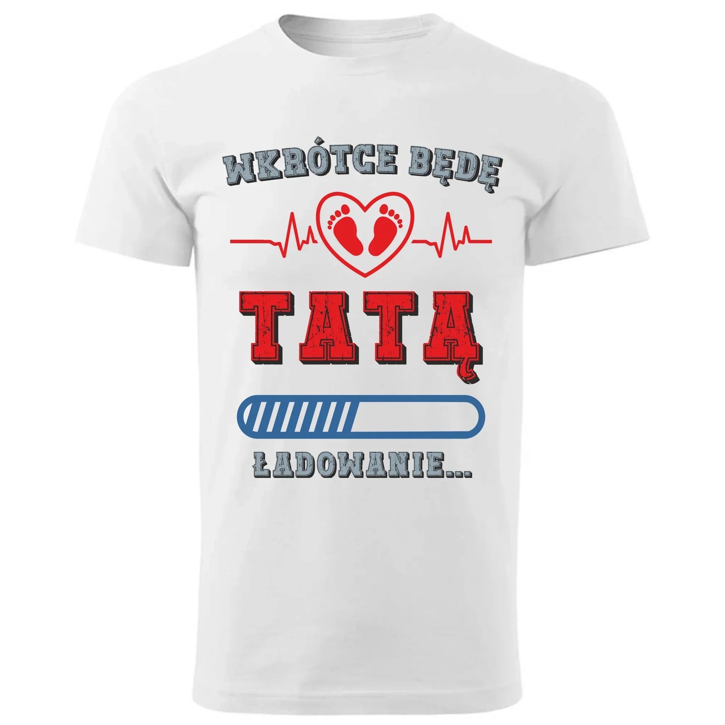 Wkrótce będę tatą | Koszulka męska dla przyszłego taty DT23 - StoryCups.pl