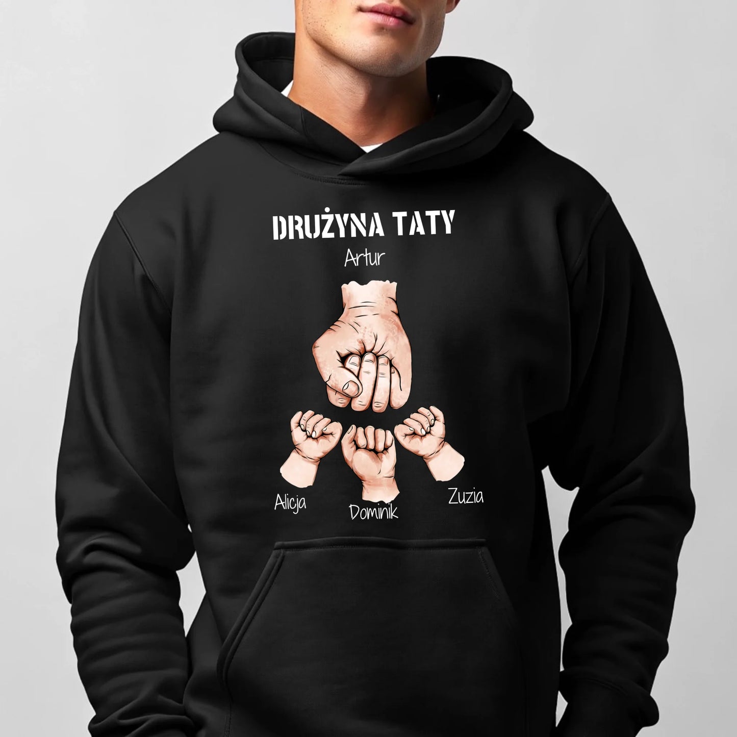 Męska bluza z nadrukiem prezent dla taty Dzień Ojca Urodziny