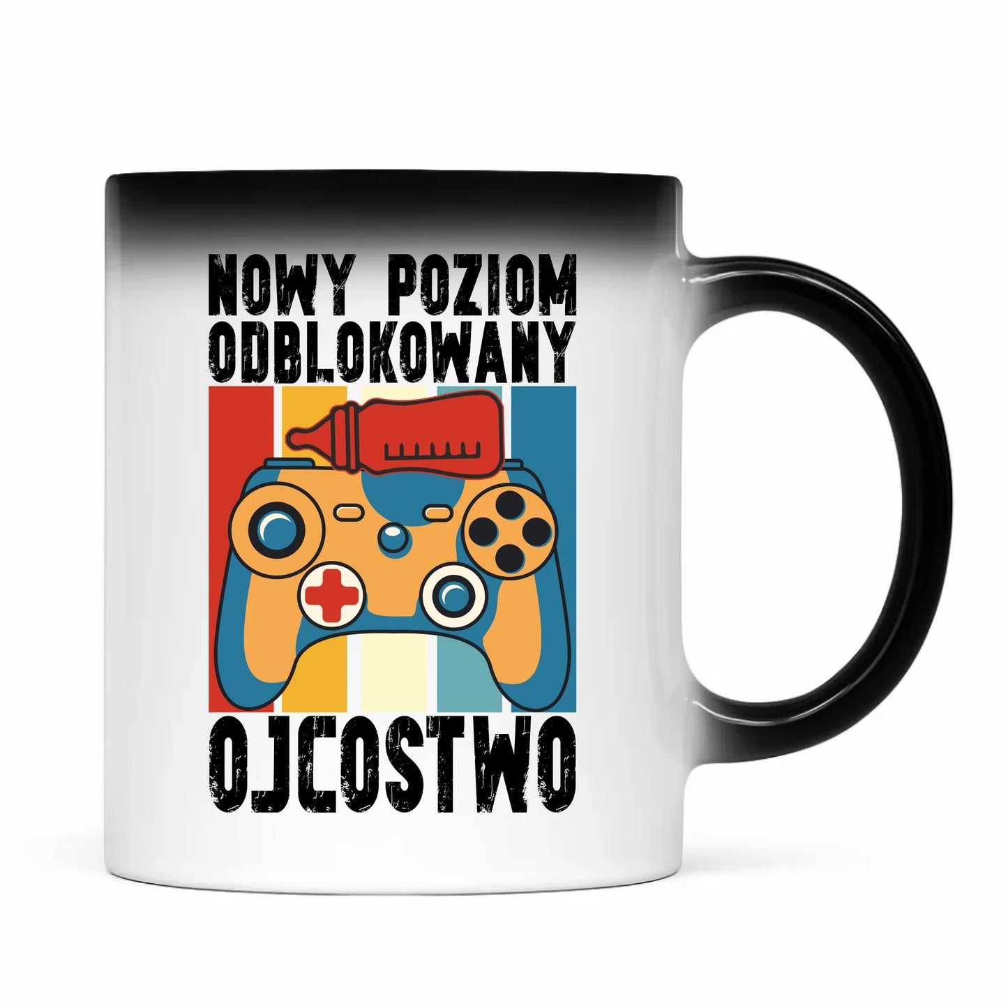 Magiczny kubek dla taty prezent na Dzień Ojca urodziny imieniny