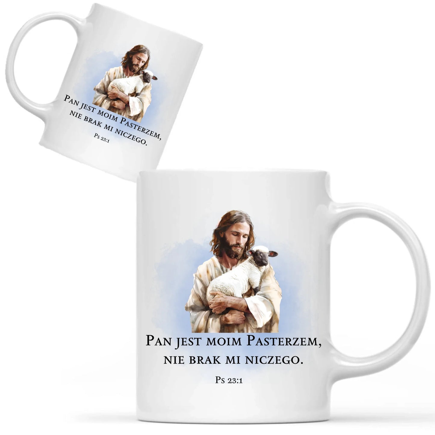 Kubek PAN JEST MOIM PASTERZEM DU03