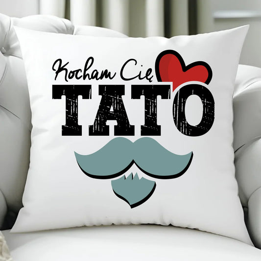 Kocham Cię Tato | Poduszka dla taty DT26 - StoryCups.pl