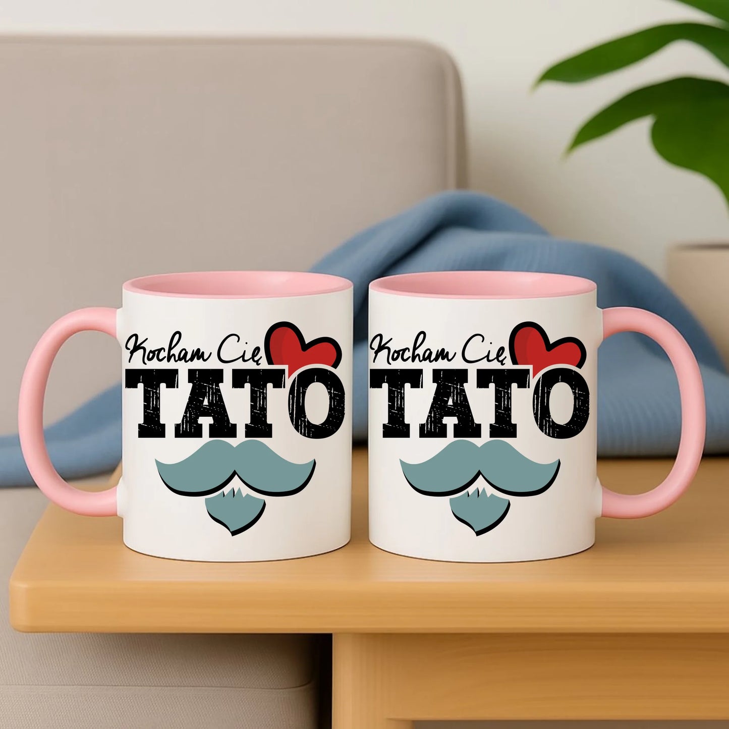 Personalizowany kubek dla taty na prezent Dzień Ojca Święta Urodziny