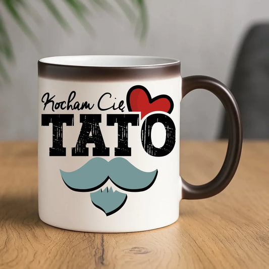 Kocham Cię Tato | Kubek magiczny prezent dla taty DT26 - StoryCups.pl