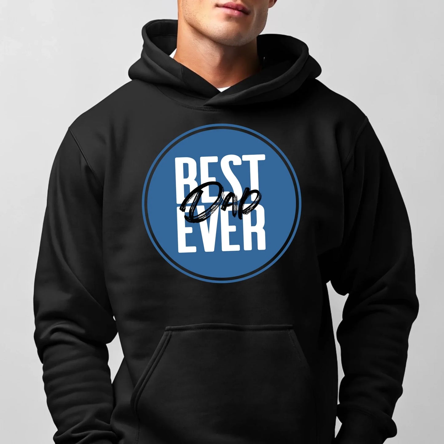 Best Dad Ever | Bluza męska z kapturem dla taty DT27 - StoryCups.pl