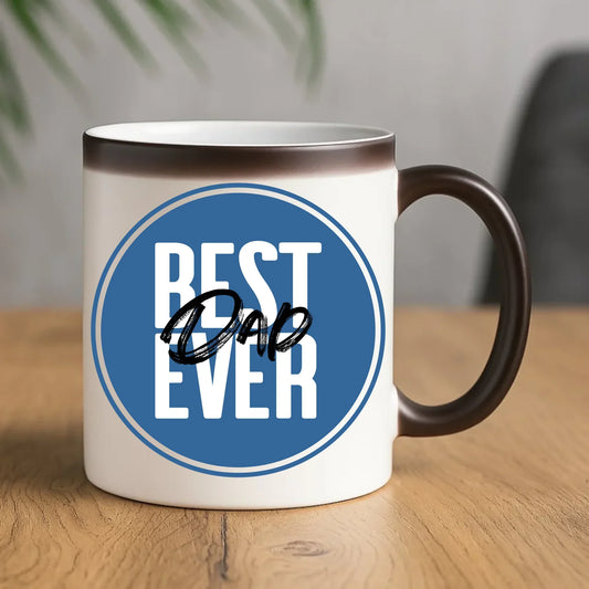 Best Dad Ever | Kubek magiczny z nadrukiem dla taty DT27 - StoryCups.pl