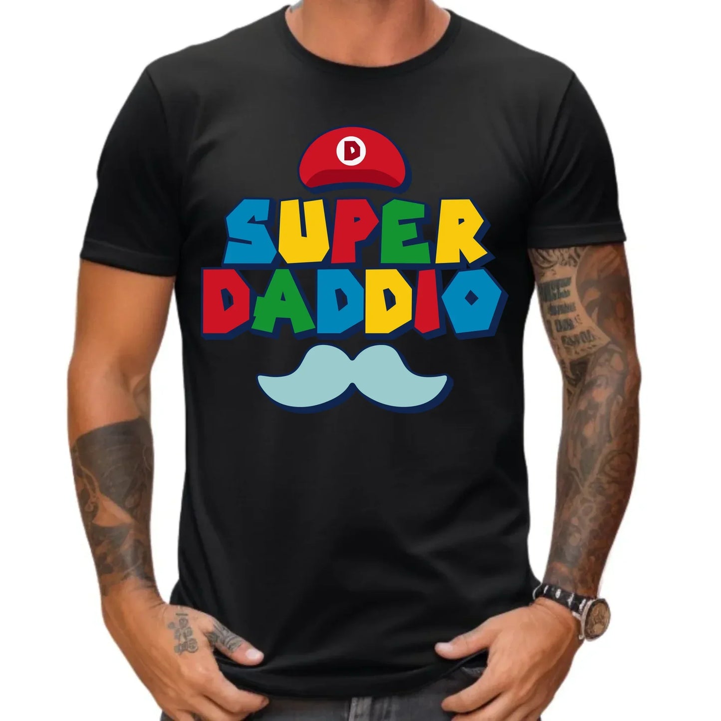 Super Daddio | Koszulka męska dla taty DT28 - StoryCups.pl