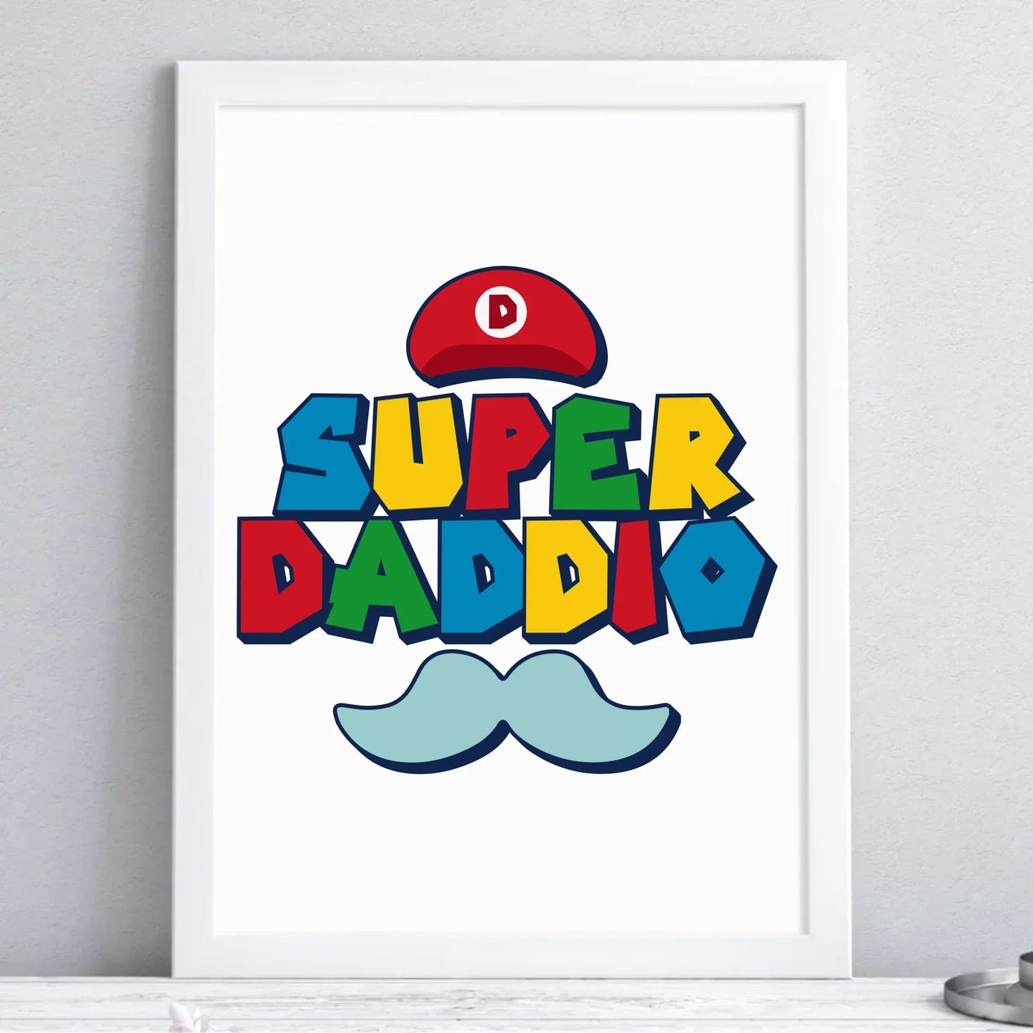 Super Daddio | Plakat w ramie dla taty DT28 - StoryCups.pl