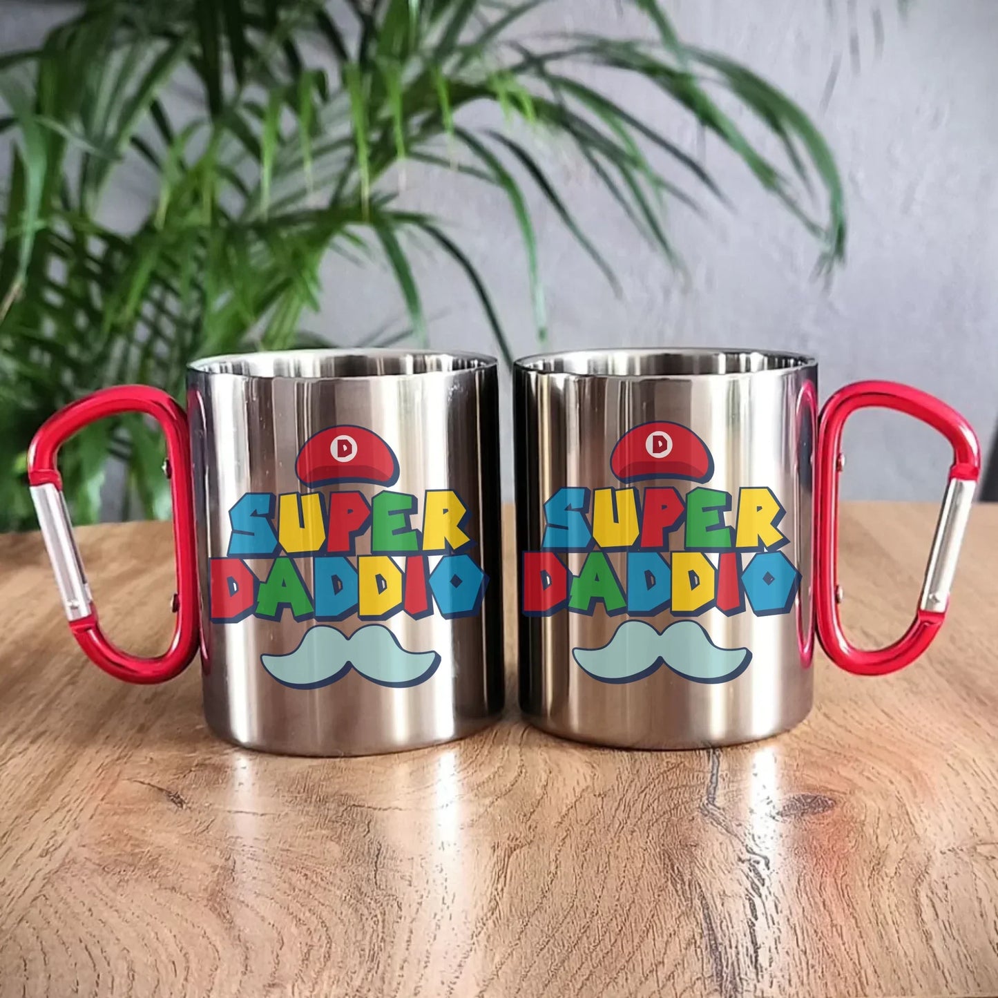 Super Daddio | Metalowy kubek dla taty DT28 - StoryCups.pl