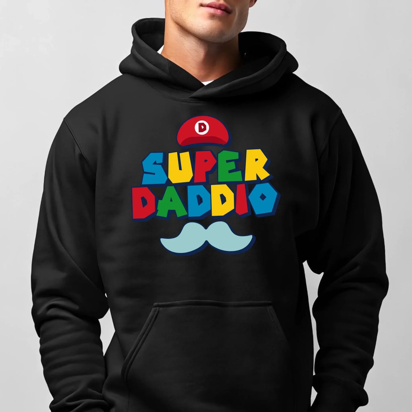 Super Daddio | Bluza męska z kapturem dla taty DT28 - StoryCups.pl