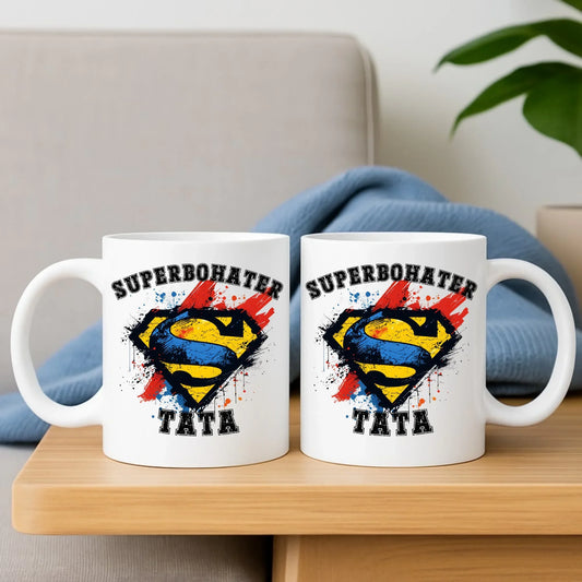 Superbohater tata | Kubek dla taty DT29 - StoryCups.pl