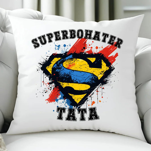 Superbohater tata | Poduszka dla taty DT29 - StoryCups.pl