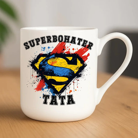 Superbohater tata | Kubek elegant dla taty DT29 - StoryCups.pl