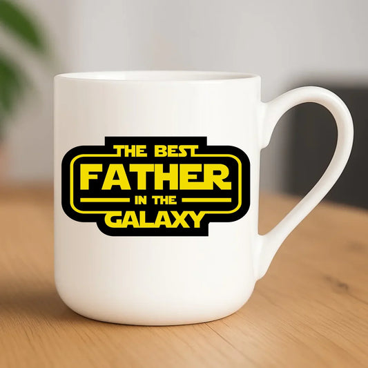 The best father in the galaxy | Kubek elegant dla taty DT30 - StoryCups.pl