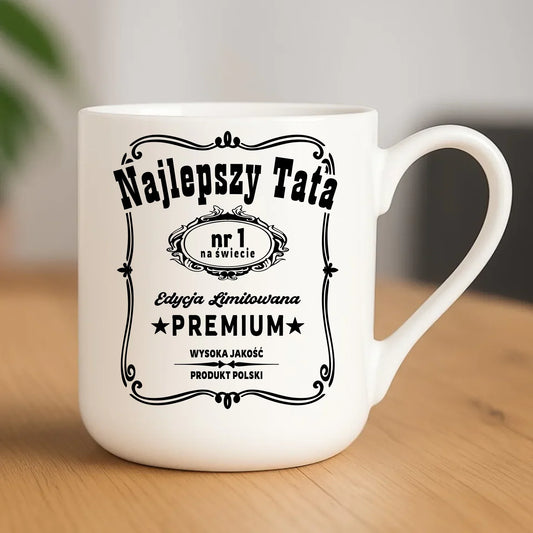 Najlepszy tata na świecie | Kubek elegant dla taty DT32 - StoryCups.pl
