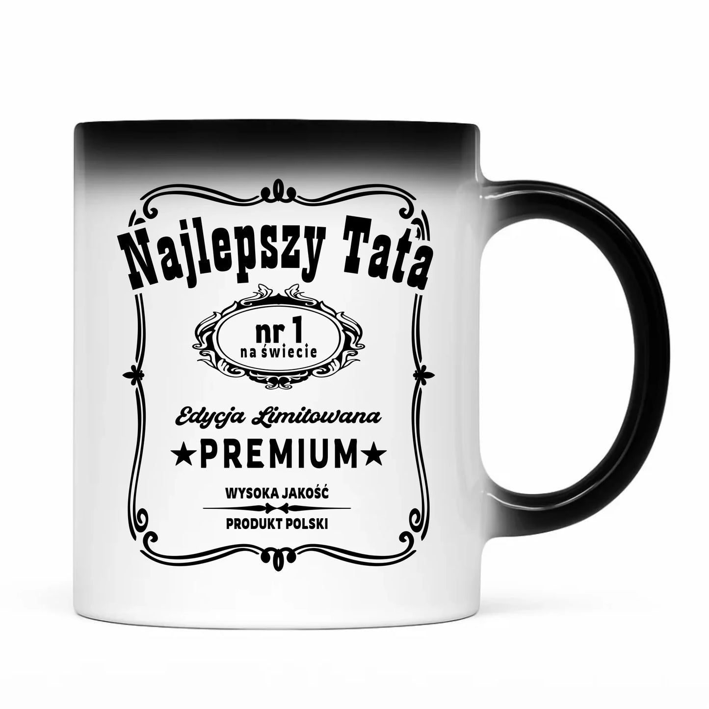 Magiczny kubek dla taty prezent na Dzień Ojca urodziny imieniny