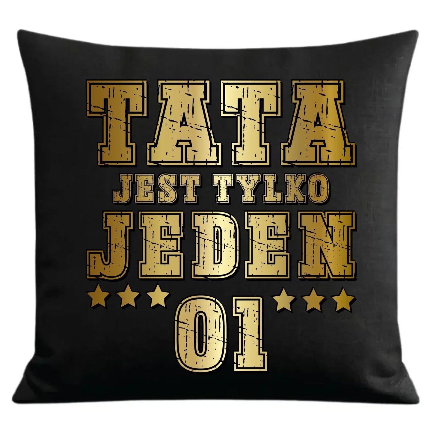 Tata jest tylko jeden | Poduszka dekoracyjna dla taty DT33 - StoryCups.pl