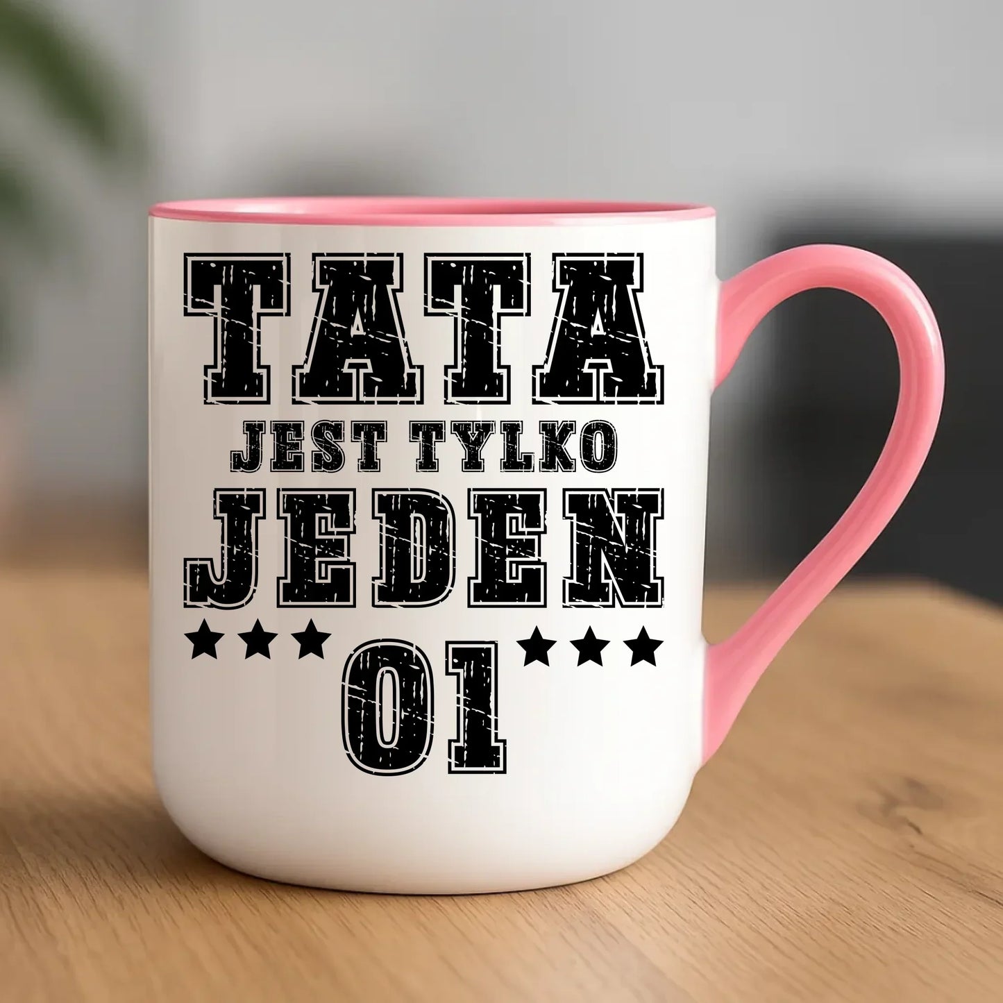 Tata jest tylko jeden | Kubek elegant dla taty DT33 - StoryCups.pl