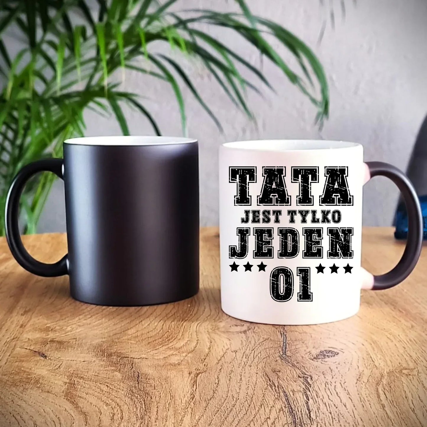 Tata jest tylko jeden | Kubek magiczny dla taty DT33 - StoryCups.pl
