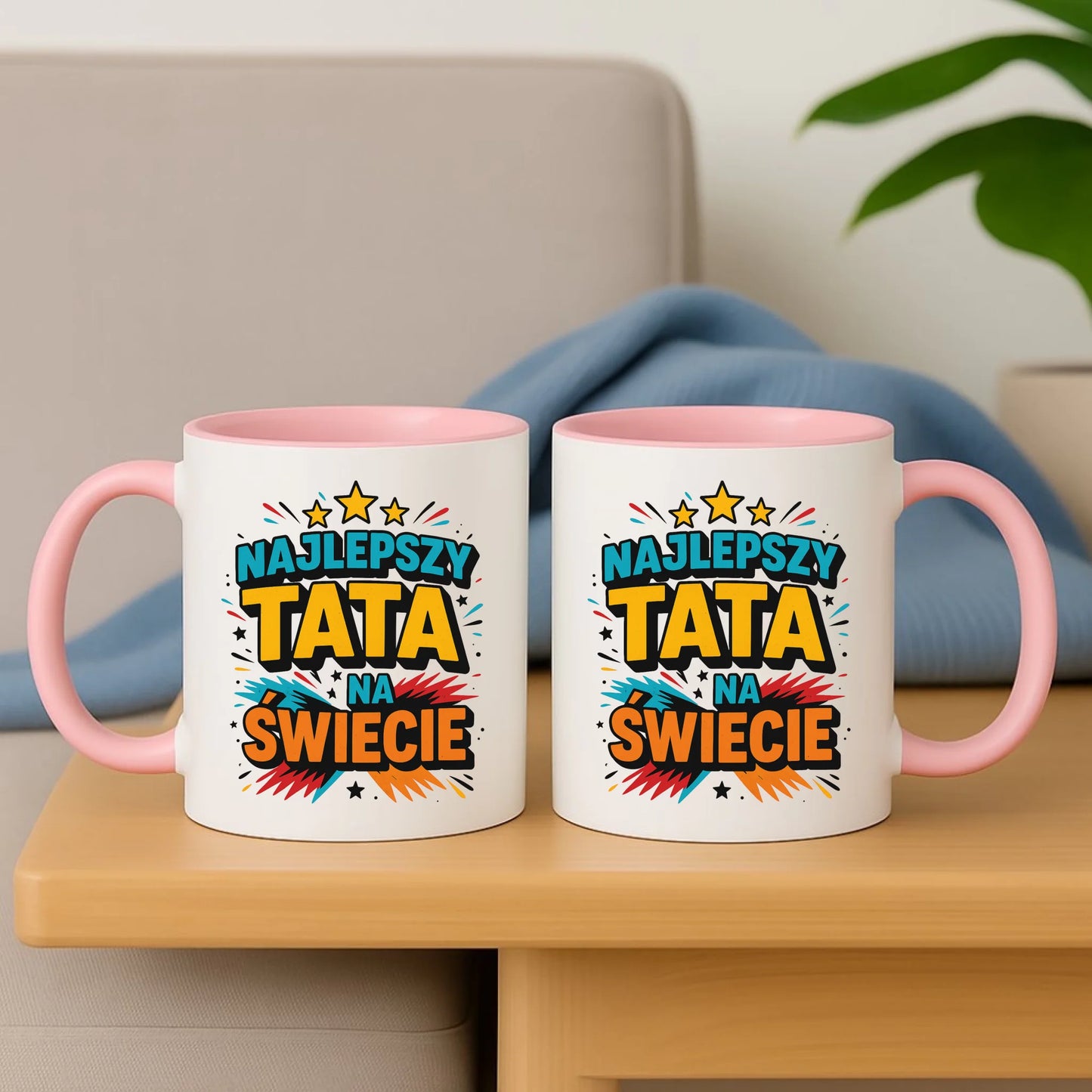 Personalizowany kubek dla taty na prezent Dzień Ojca Święta Urodziny