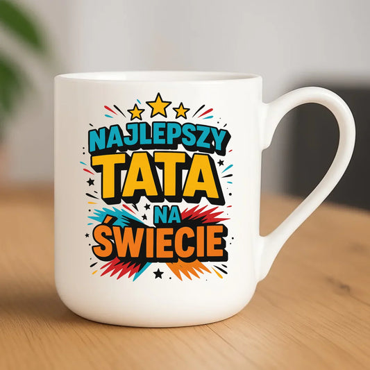 Najlepszy tata na świecie | Kubek elegant najlepszego taty DT34 - StoryCups.pl