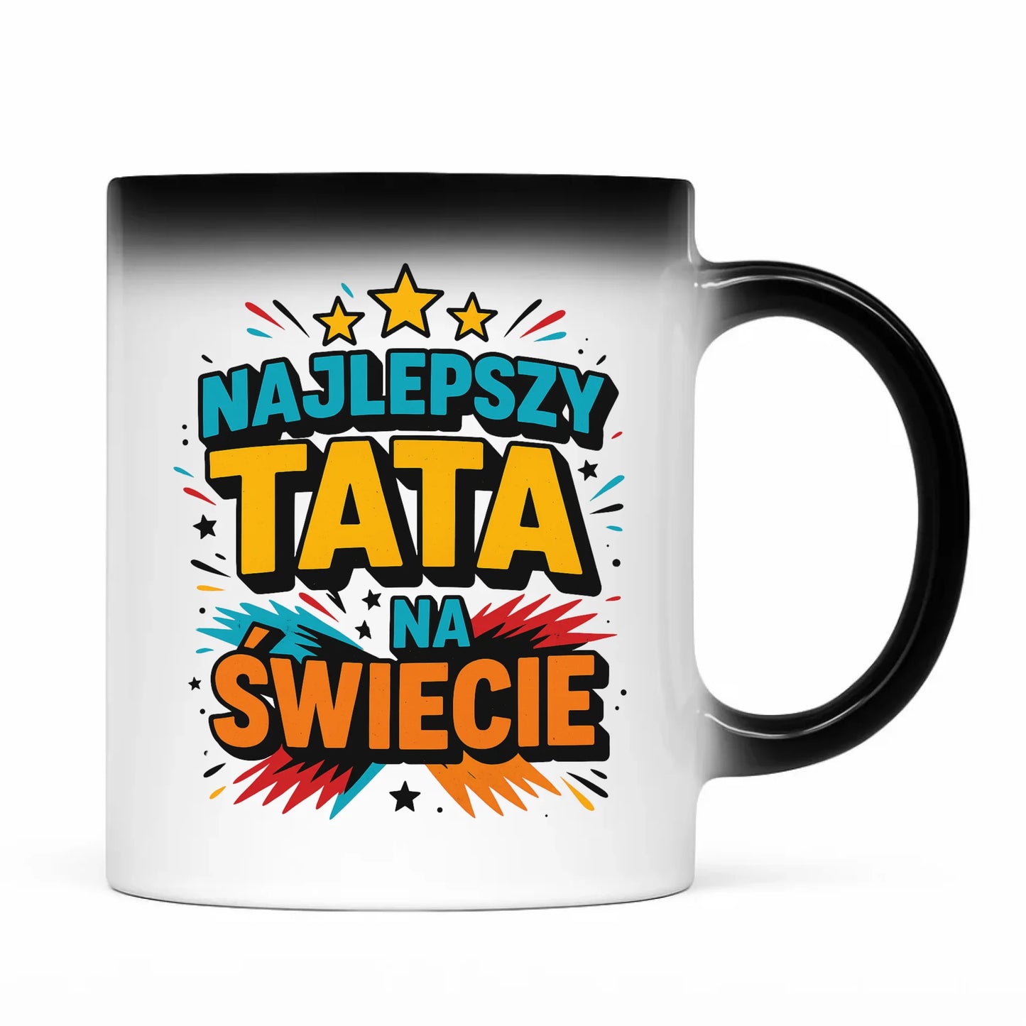 Magiczny kubek dla taty prezent na Dzień Ojca urodziny imieniny