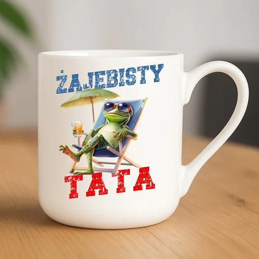 Żajebisty tata | Kubek elegant prezent dla taty DT35 - StoryCups.pl