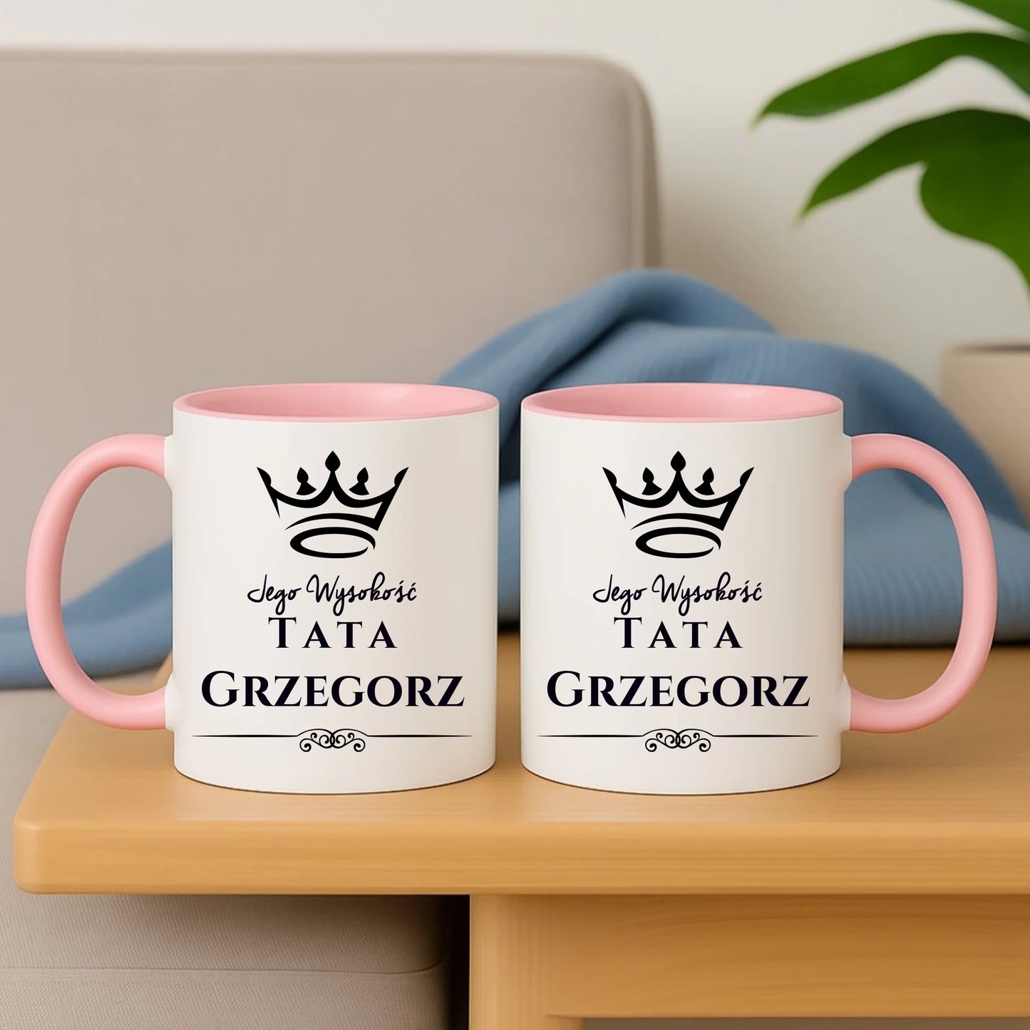 Personalizowany kubek dla taty na prezent Dzień Ojca Święta Urodziny